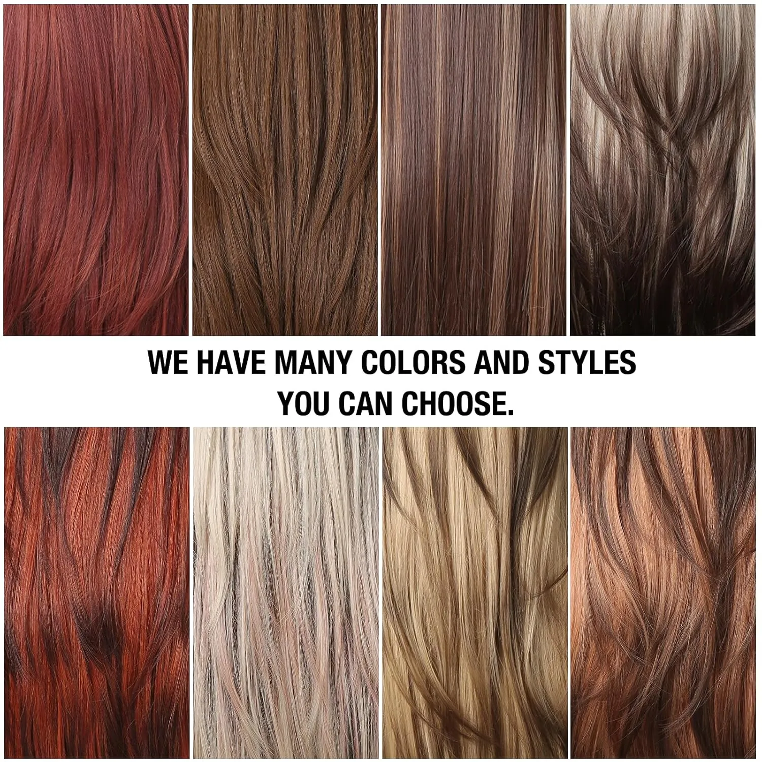 testar Blonde Brown Wigs For Women 24IN Long Blonde Straight Wigs With Curtain Bangs Cosplay Colorful Wig Synthetic Layered Wigs For Daily Party Haloween/Christmas Use