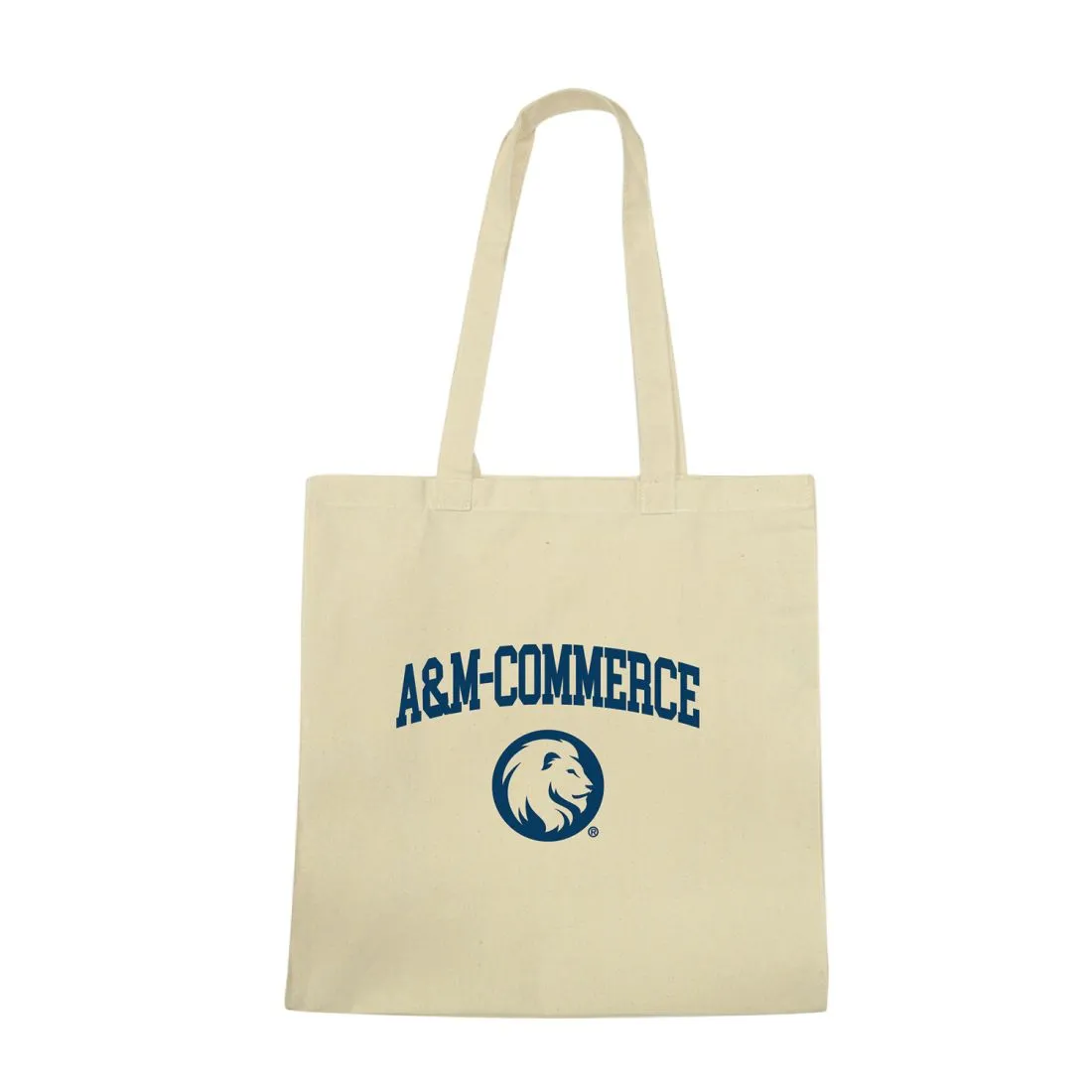 Texas A&M University-Commerce Lions Institutional Seal Tote Bag
