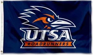 Texas San Antonio Roadrunners UTSA University Large College Flag