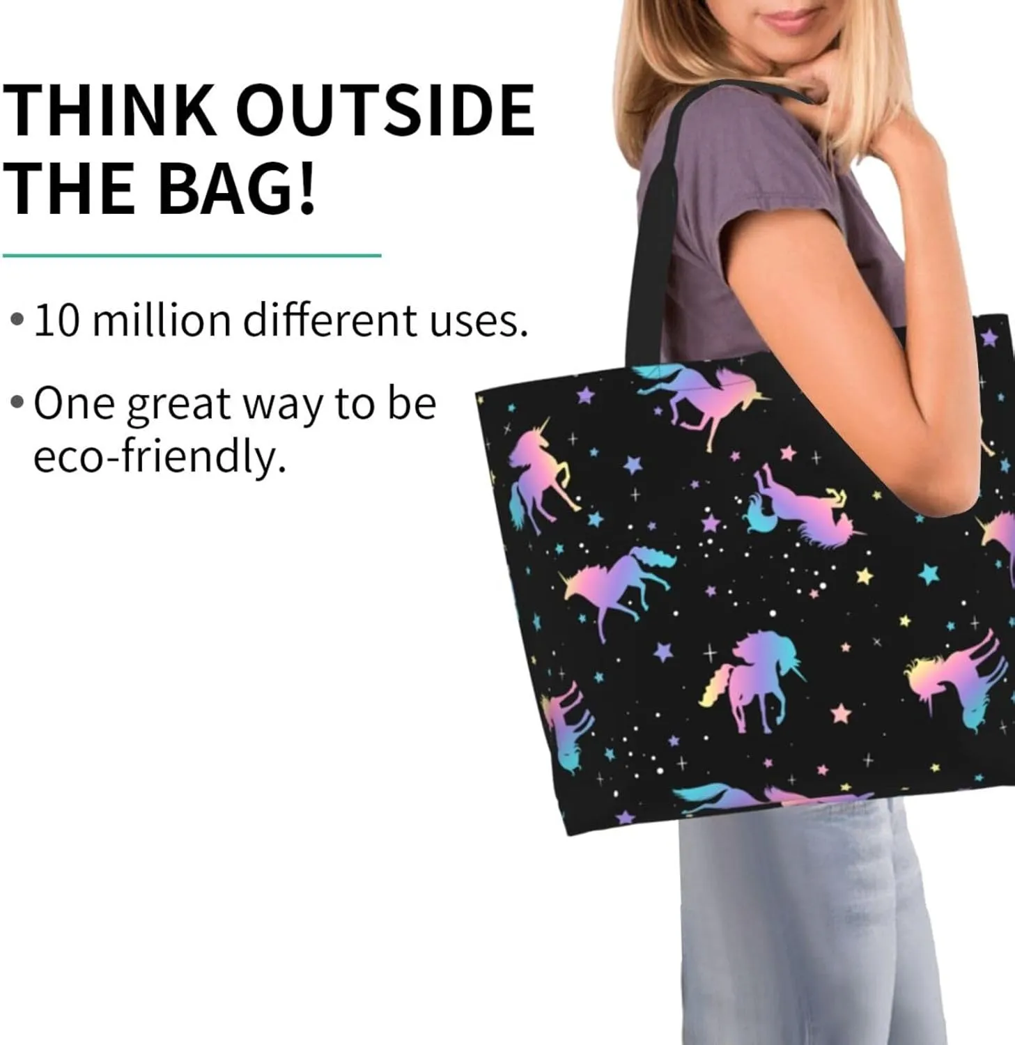 Thanksgiving Turkey Tote Bag Casual Portable Shoulder Bags Reusable Handbag For Women Travel Shopping