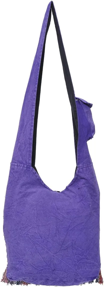 THE COLLECTION ROYAL Hobo Crossbody Bags for Women, Boho Purse, Boho Bag | Hippie Bag, Indie Tote Bag, Cloth Purse for Women