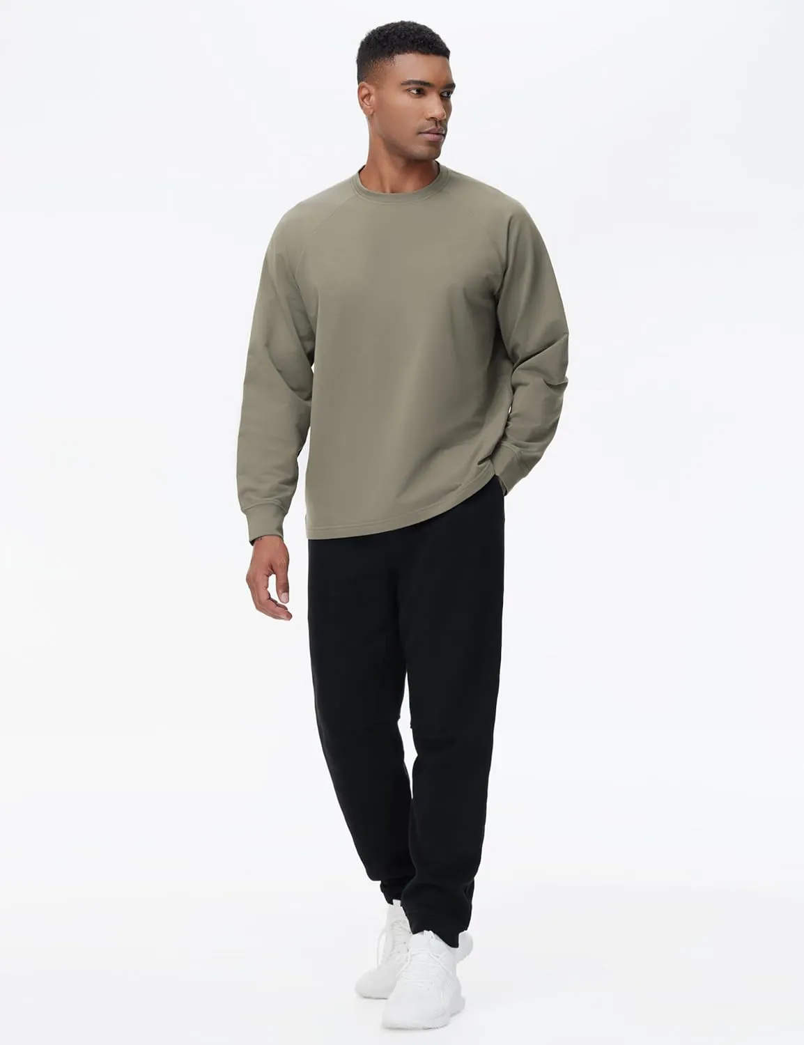 THE GYM PEOPLE Men's Fleece Workout Sweatpants Drawstring Tapered Running Lounge Jogger Pants with Pockets