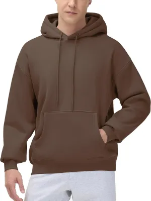 THE GYM PEOPLE Men's Loose Fit Pullover Hoodie Soft Lightweight Hooded Sweatshirt with Pockets