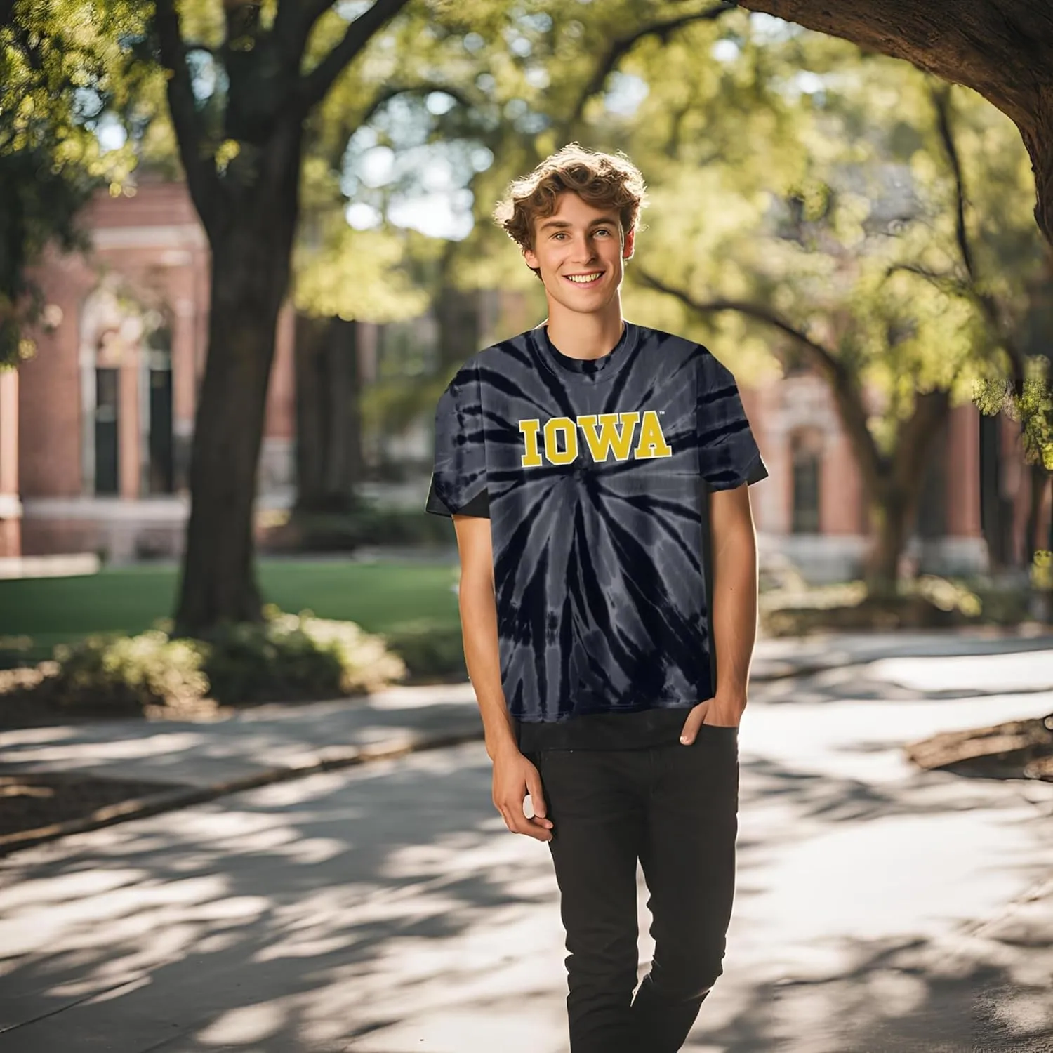 Tie Dye T-Shirt Unisex – Officially Licensed Collegiate Shirts