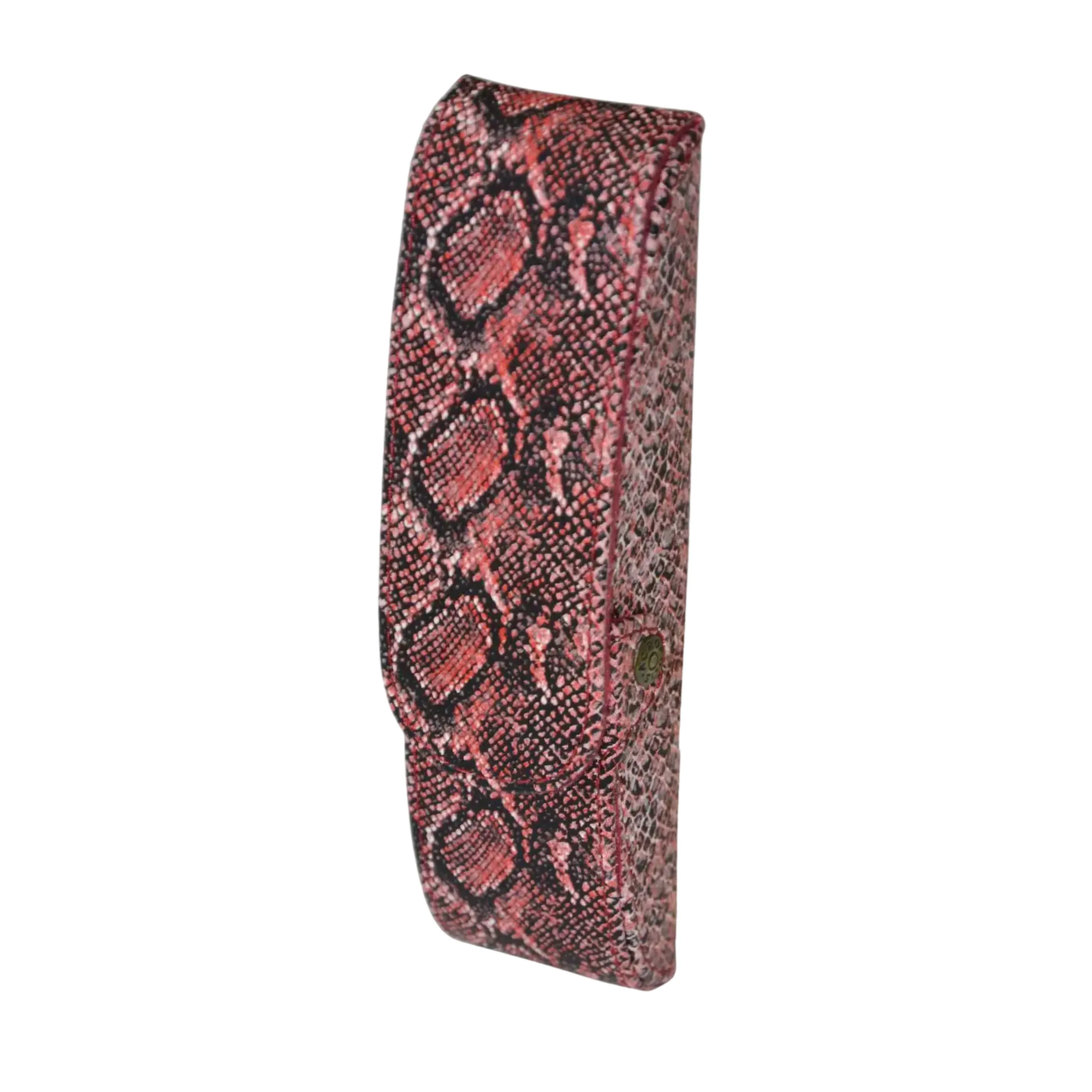 Timeless Style Eco Leather Glasses Case with Sturdy Eyewear Protection