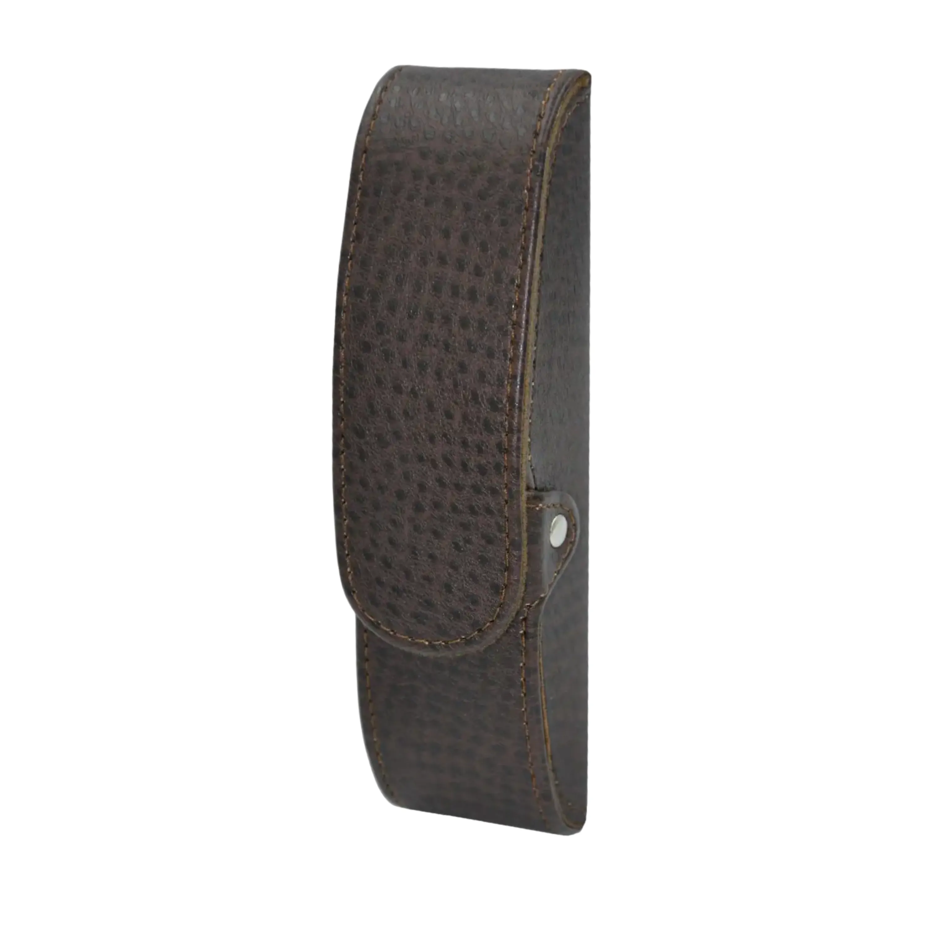 Timeless Style Eco Leather Glasses Case with Sturdy Eyewear Protection