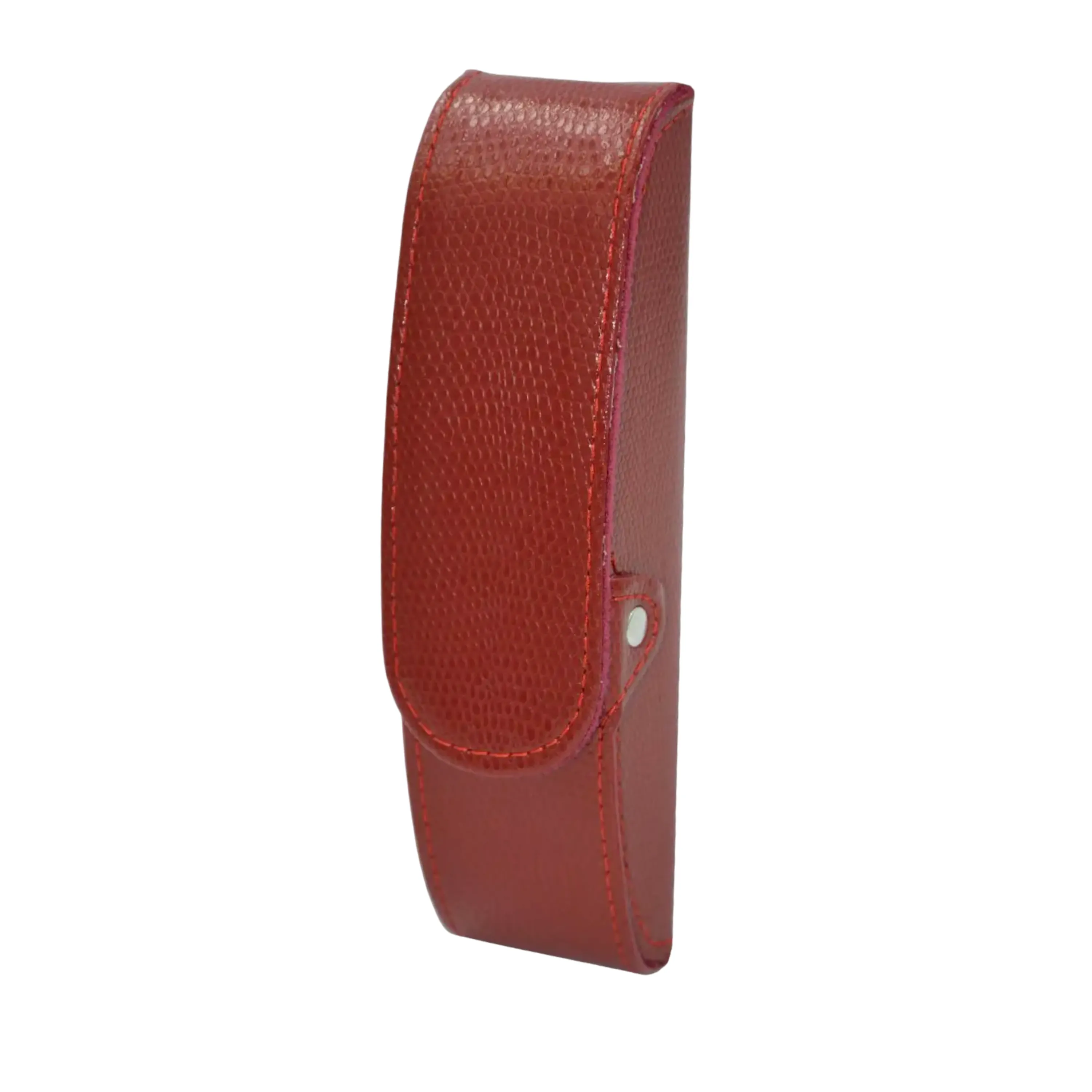 Timeless Style Eco Leather Glasses Case with Sturdy Eyewear Protection