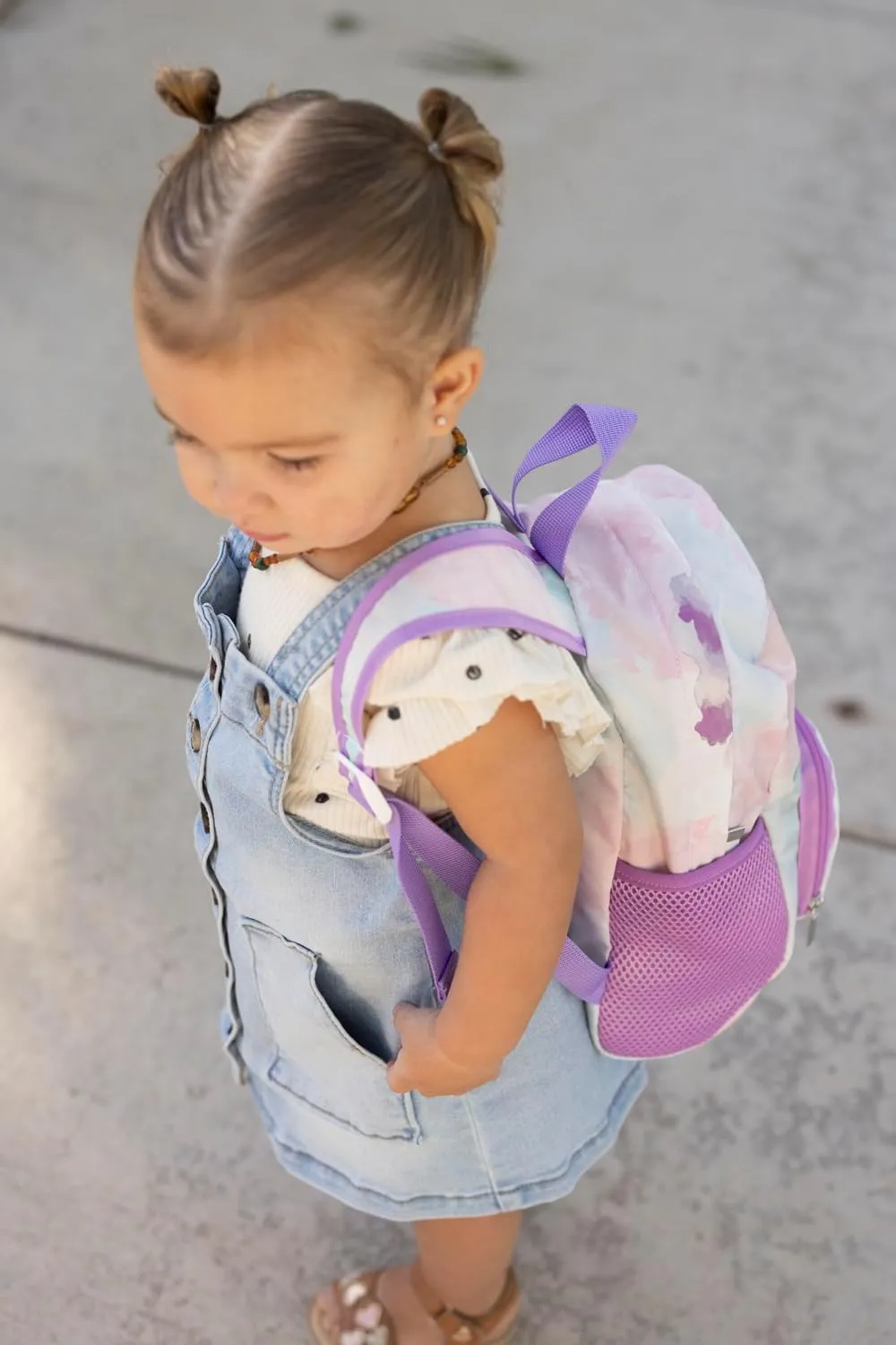 Tiny Twinkle Toddler Backpack – lightweight, waterproof, folds up into pouch. Great for travel, daycare, beach, swim school