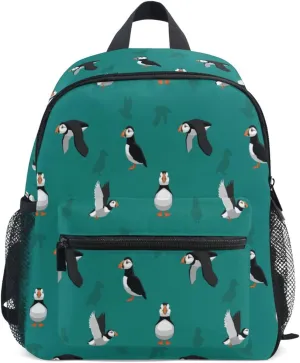 Toddler Backpack for Boys Girls Atlantic Seabird Preschool Kindergarten Schoolbag Mini Book Bag For School Travel S
