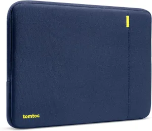 tomtoc 360° Protective Laptop Sleeve for 15-inch MacBook Air M4/A3241 2025, M3/A3114 2024, M2/A2941 2023, 15-inch MacBook Pro A1990 A1707, Dell XPS 15 Plus Laptop, Water-Resistant Computer Case Bag