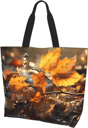 Tote Bag for Women Reusable Grocery Bag Shopping Bag Big Eyed Dog Tote Bags Handbag Foldable Shoulder Bag