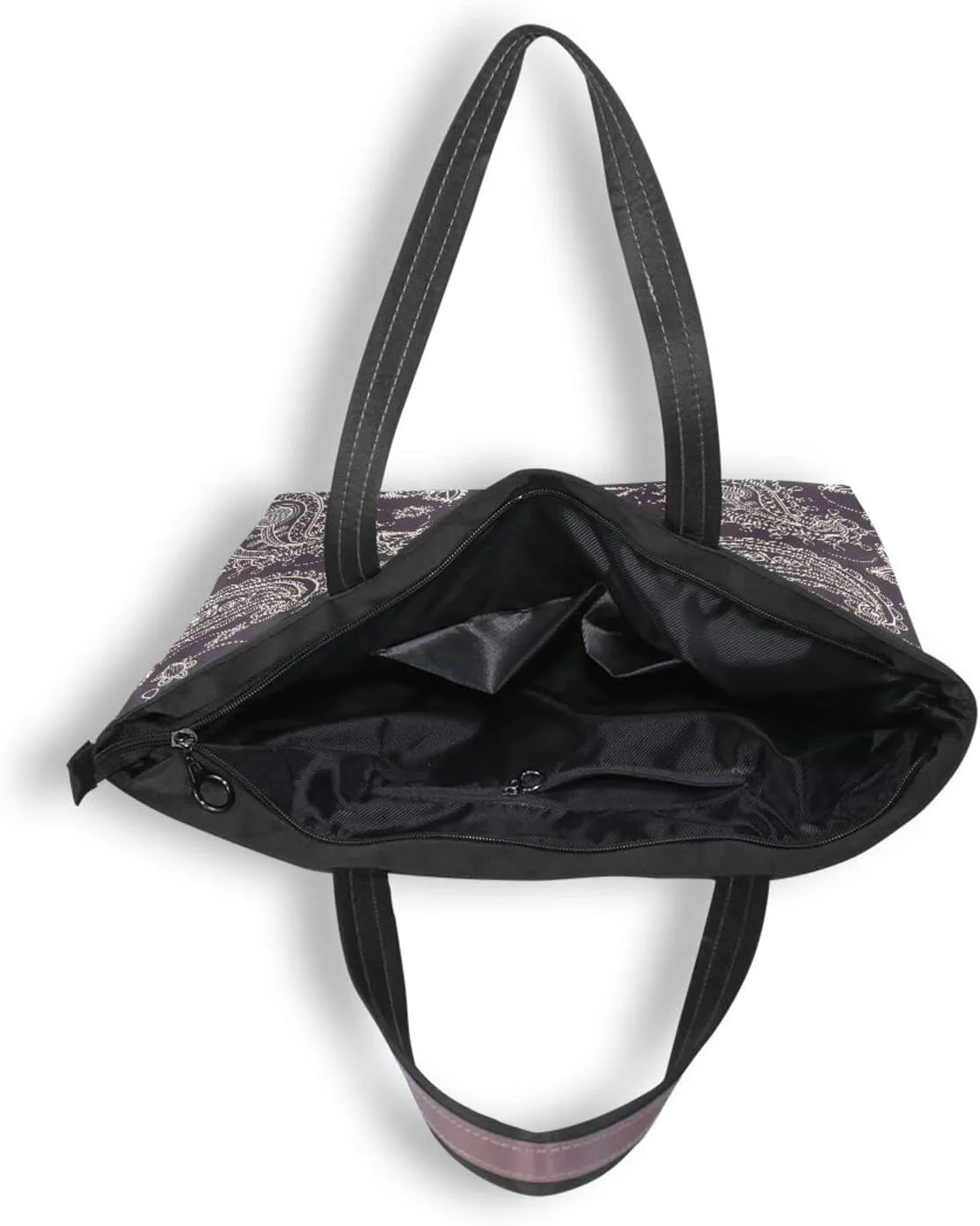 Tote Bag For Women Shoulder Bag for School Handbags for Beach Work Travel Large Tote Bag with Zipper