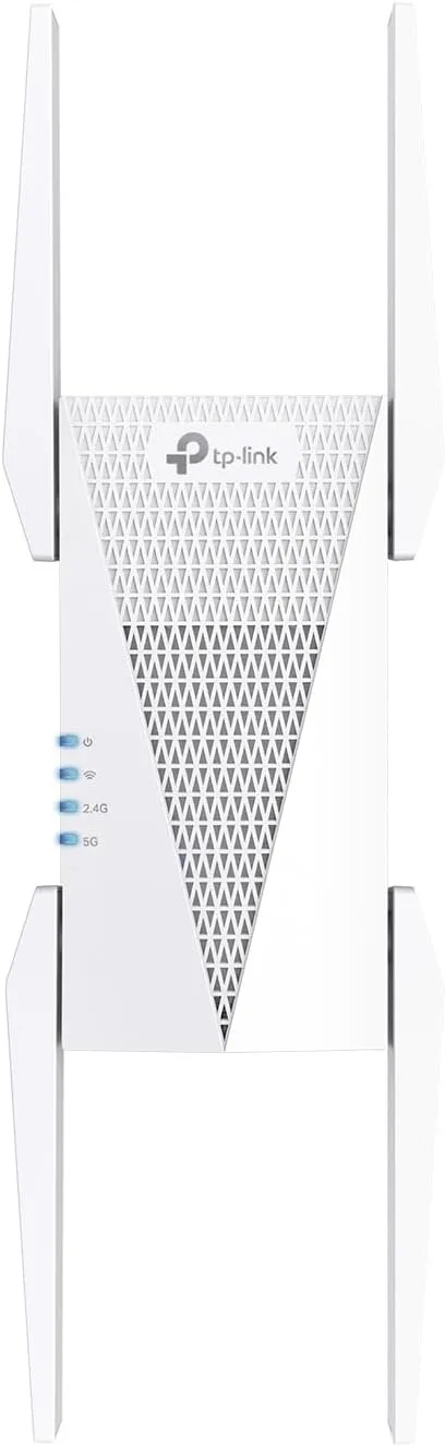 TP-Link AX5400 WiFi 6 Range Extender with Ethernet Port | Internet Signal Booster for Home | Tri-Band Wireless Repeater Amplifier | Built In Access Point Mode | APP Setup | OneMesh Compatible (RE815X)