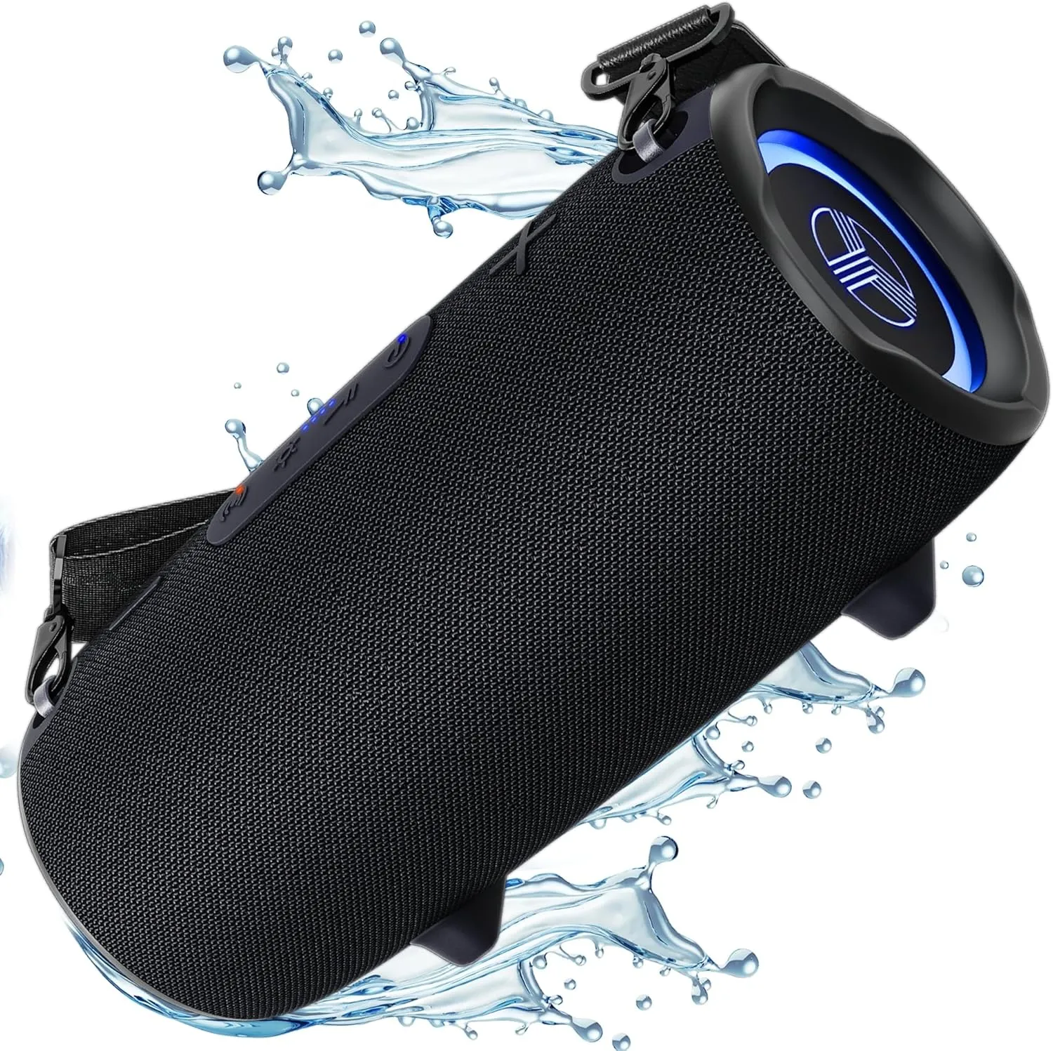 TREBLAB Ultra Loud Wireless Speaker - 60W Stereo Sound with Deep Bass, 20H Playtime, Powerbank, Waterproof, Loudest Portable Bluetooth Speaker for Home, Outdoor Party, Beach, Work, Travel, HD-Max