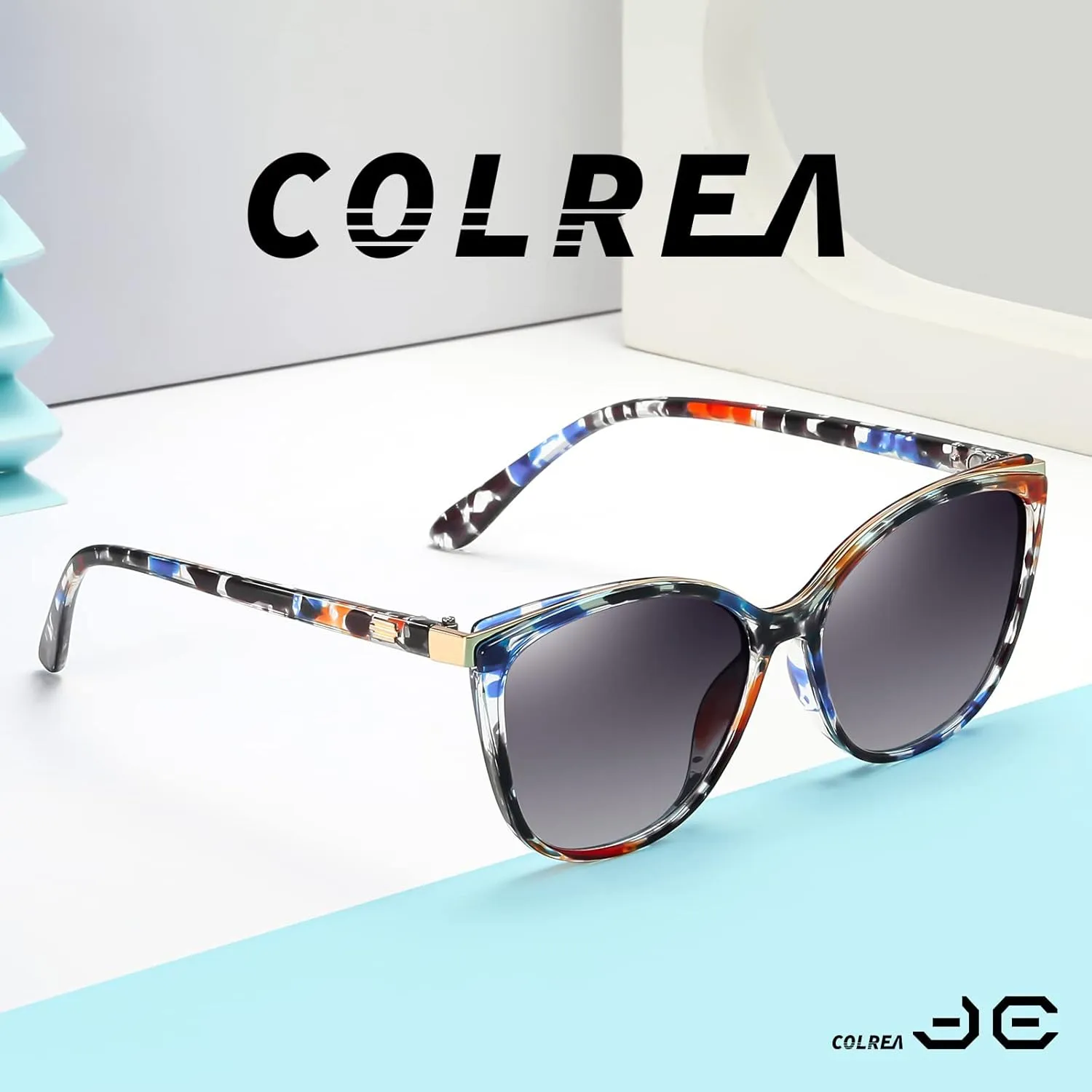 Trendy Cat Eye Sunglasses for Women Fashion Cateye UV400 Protection Glasses CL22017