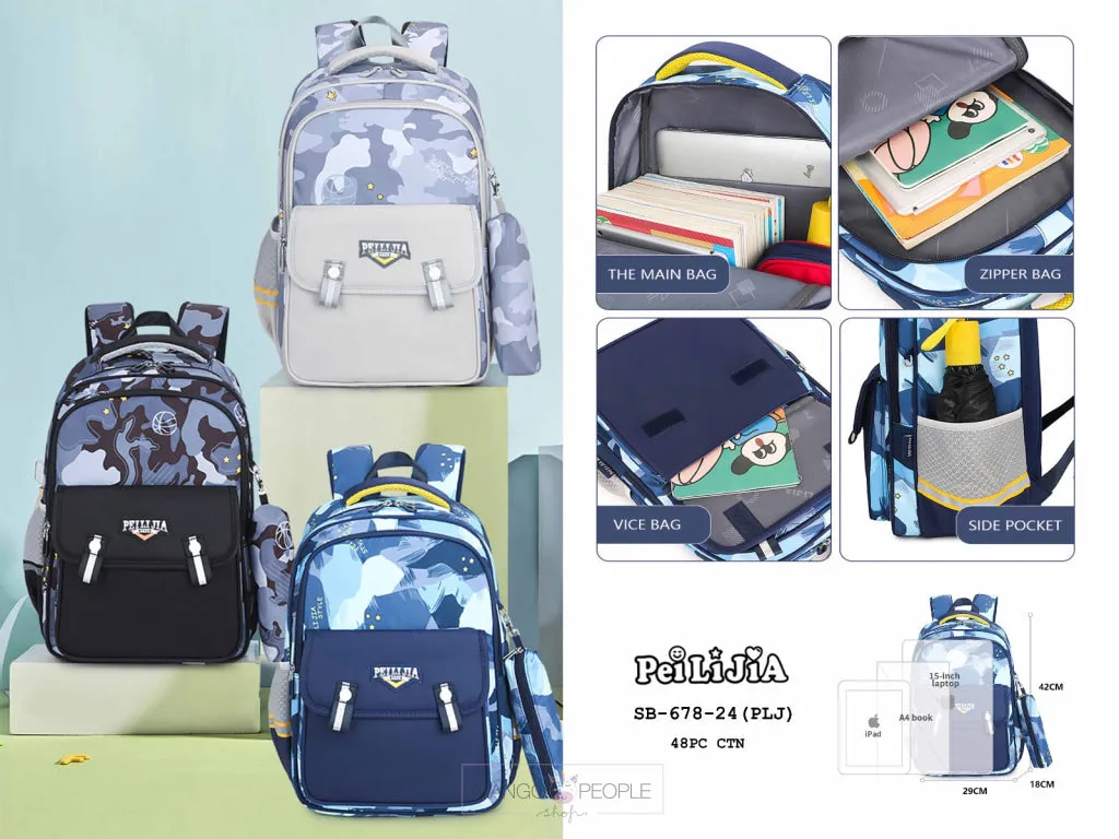 Trendy Multipurpose Backpack for School and College Students