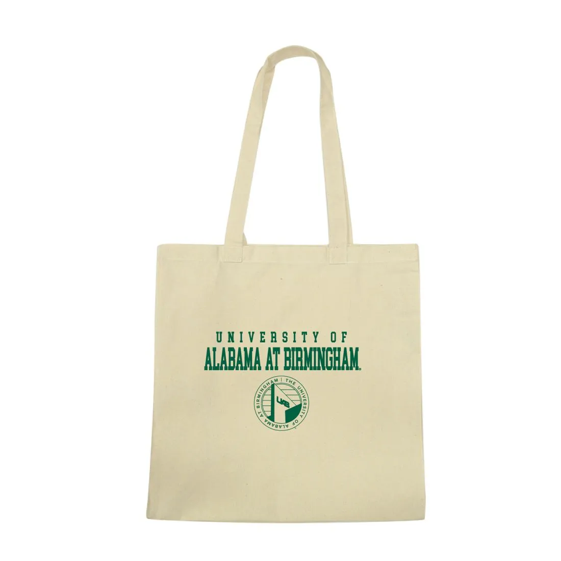 UAB University of Alabama at Birmingham Blazer Institutional Seal Tote Bag