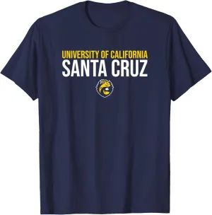 UC Santa Cruz UCSC Banana Slugs Stacked T-Shirt