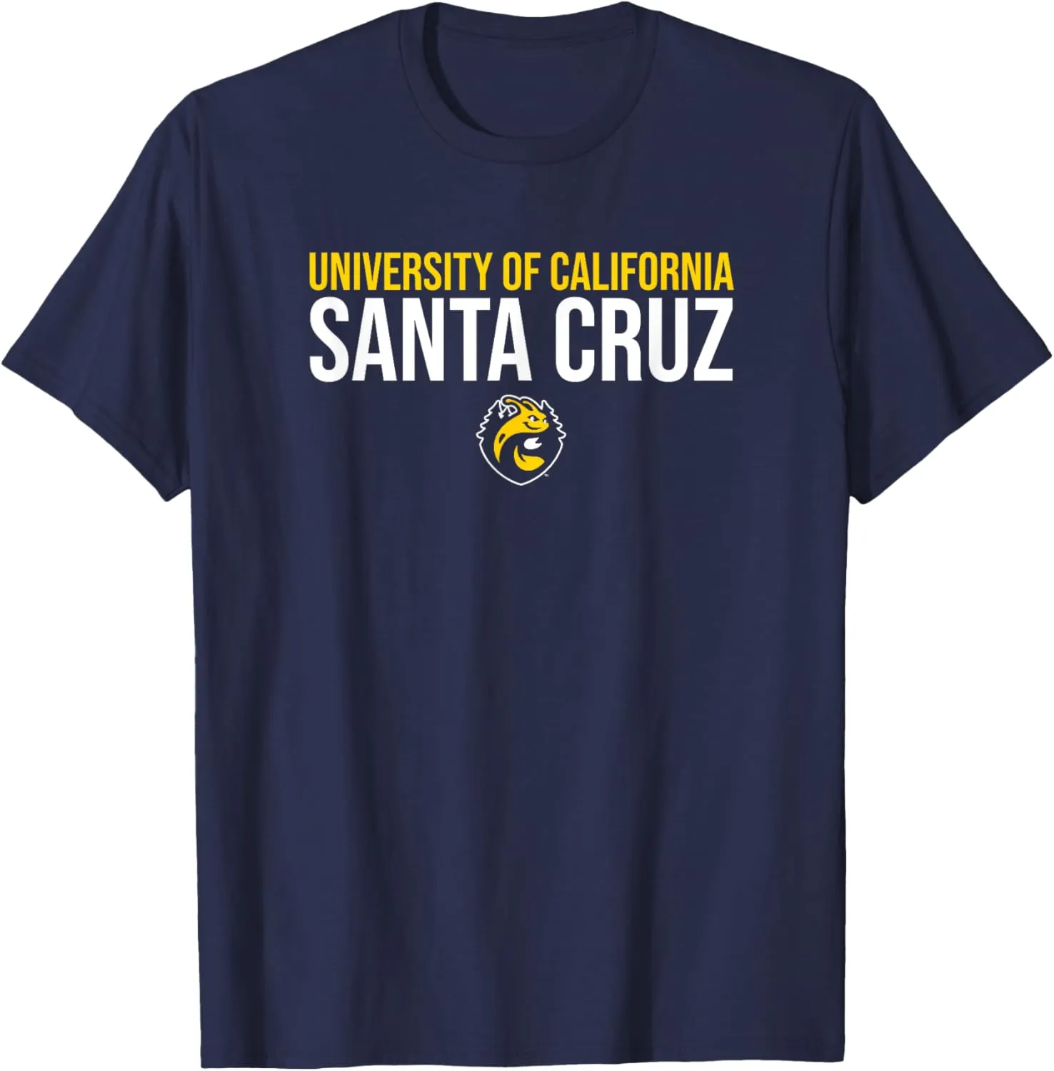 UC Santa Cruz UCSC Banana Slugs Stacked T-Shirt
