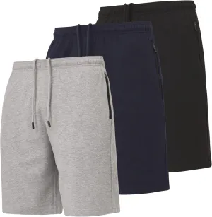 Ultra Performance 3 Pack Mens Shorts Casual Men's Athletic Short Workout Gym Shorts for Men with Zipper Pockets, Small - 5X