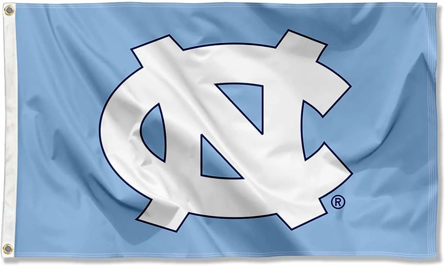 UNC North Carolina Tar Heels University Large College Flag