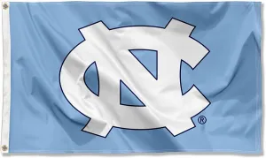 UNC North Carolina Tar Heels University Large College Flag