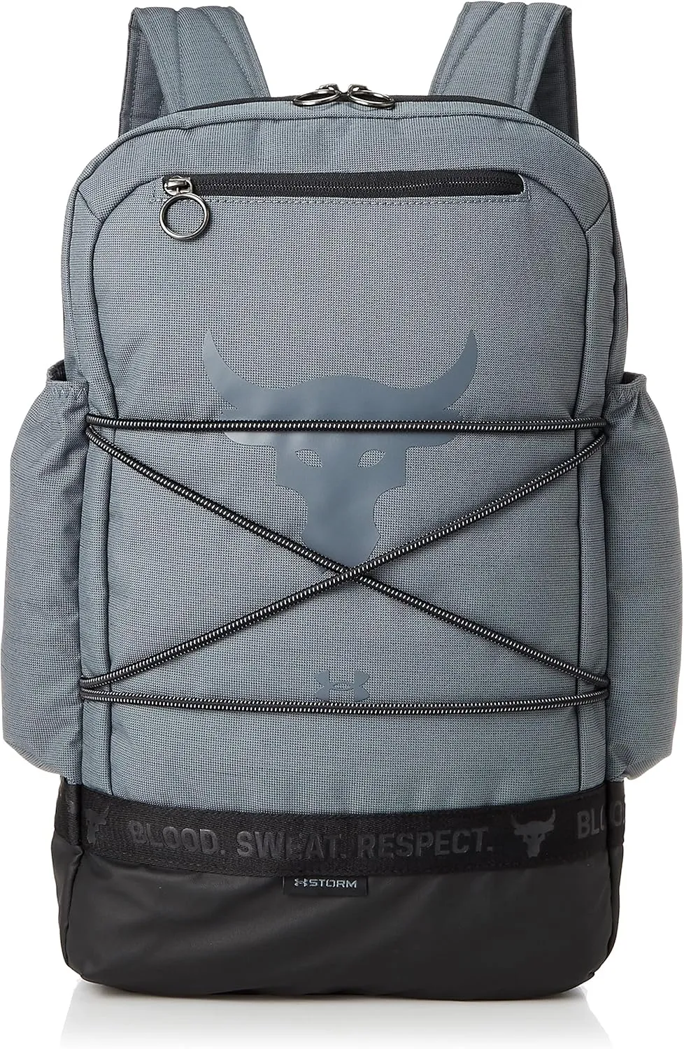 Under Armour UA Project Rock Brahma Backpack Training Bag, Black / Black / Pitch Gray, Free Size