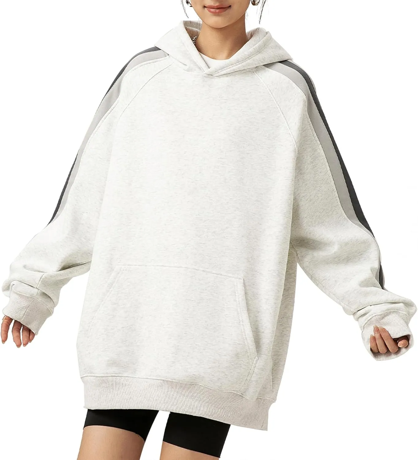 Unisex Oversized Hoodies Long Sleeve Cotton Sweatshirts Pullover Pullover Fall Outfits