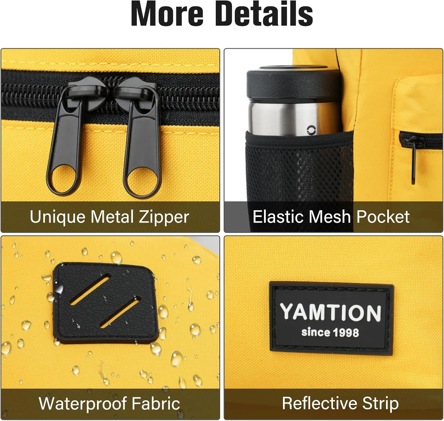 Unisex School Backpack,Classic Casual Bookbag Adults and Teens Schoolbag with USB Port for High School College Office Work Travel