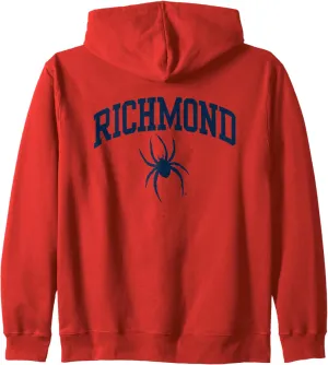 University of Richmond Spiders Arch Logo Zip Hoodie