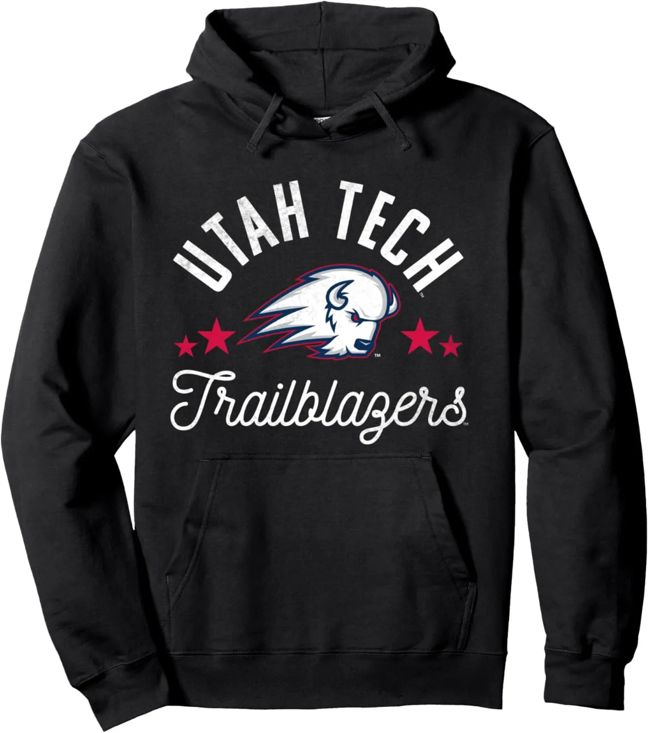 Utah Tech Trailblazers Logo Pullover Hoodie