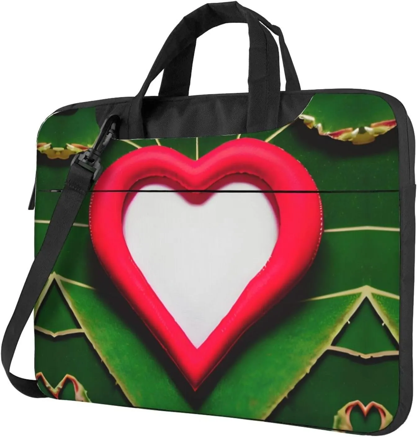 Valentine'S Day Love Laptop Bag - Shockproof & Stylish Laptop Handbag For Unique And Safe Laptop Transportation