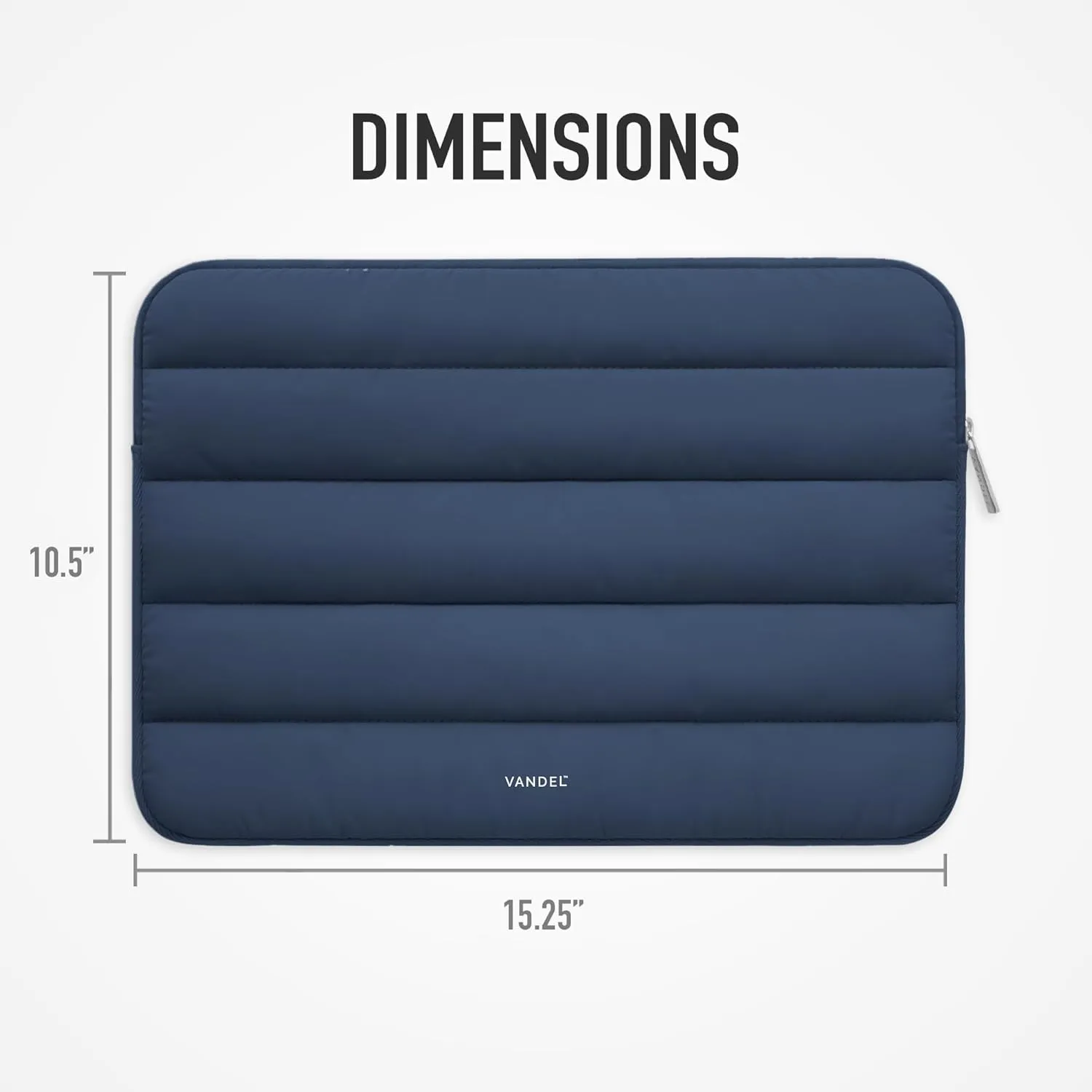 Vandel - The Original Puffy Laptop Sleeve 15-16 Inch Sleeve for Women and Men MacBook Pro 16 in Case, Cute Computer Bag 15.6 Inch HP Carrying Case - Apple, Asus, Dell, HP Laptop Case 15.6 Cover