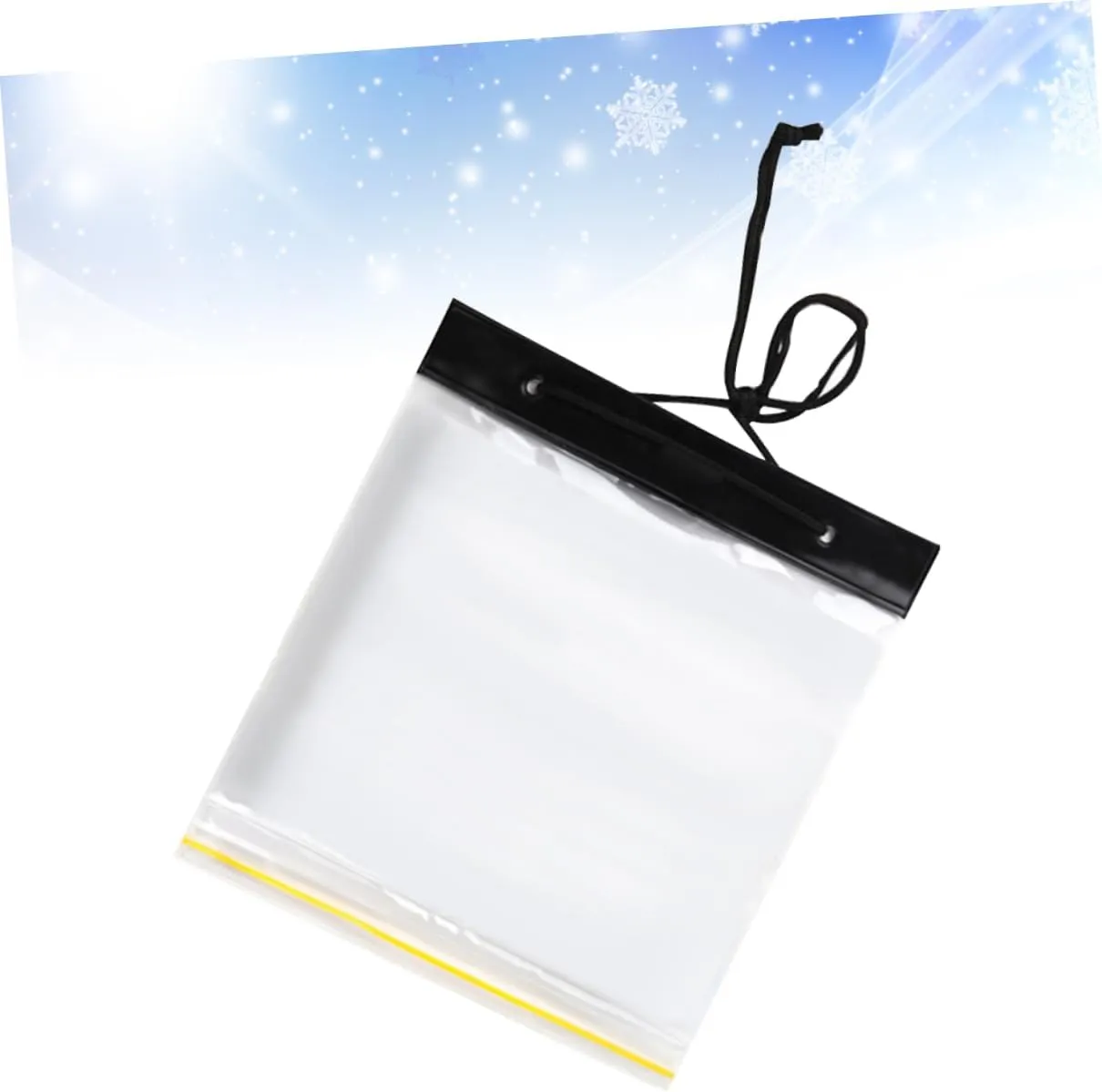 VANZACK Pcs Pouch for Beach Travel Outdoor Map Bag Self-sealing Closure Stationery Bag Sack against Sand Salt