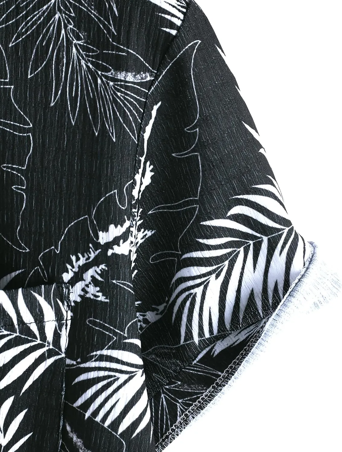VATPAVE Mens Summer Striped Shirts Button Down Short Sleeve Vintage Beach Hawaiian Shirts with Pocket