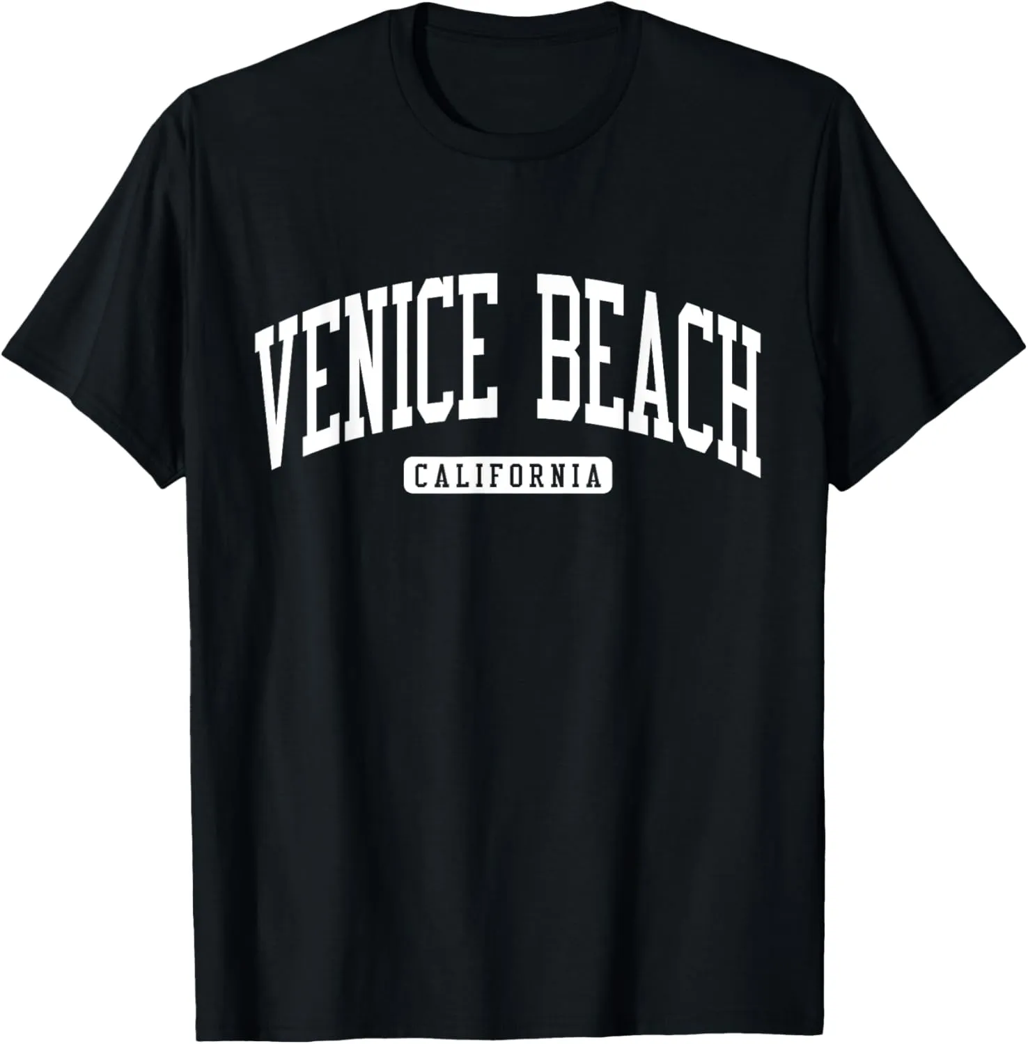 Venice Beach California CA College University Style T-Shirt