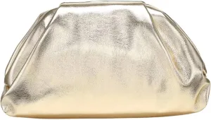 Verdusa Women's Straw Woven Clutch Handbags Striped Dumpling Clutch Purses