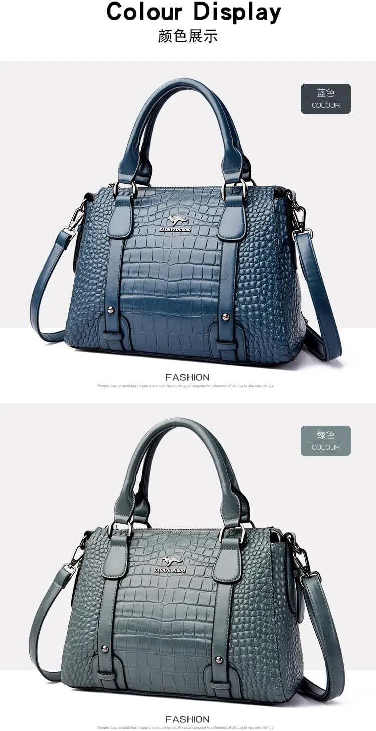 Versatile and Spacious Women's Shoulder Bag - Stylish Crossbody Sling and Handbag for Daily Use Travel Work