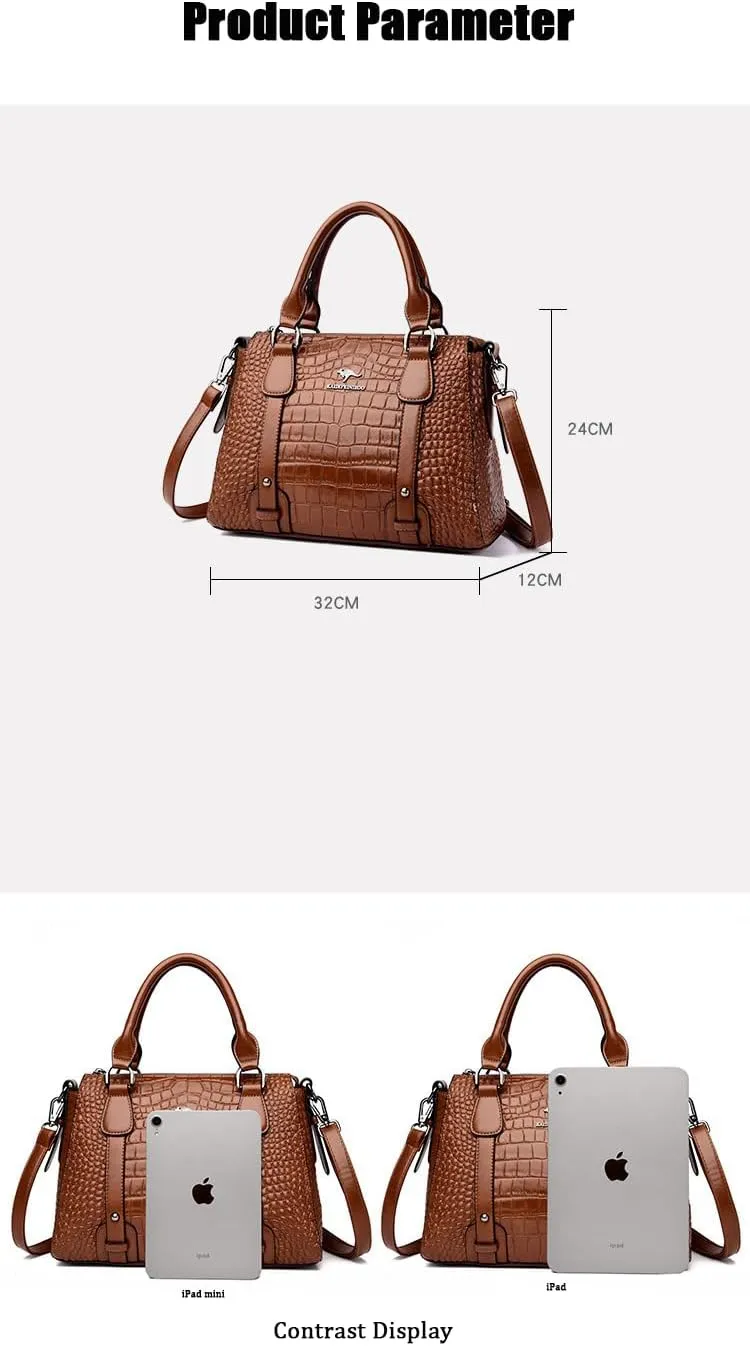 Versatile and Spacious Women's Shoulder Bag - Stylish Crossbody Sling and Handbag for Daily Use Travel Work