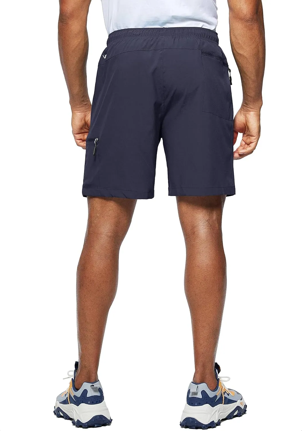 Viodia Men's Hiking Cargo Shorts Stretch Quick Dry Lightweight Shorts for Men Fishing Athletic Shorts with Pockets