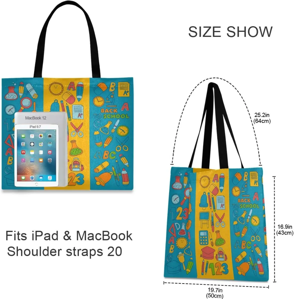 visesunny Women Fashion Handbags Tote Bag Shoulder Bag Top Handle Shopping Travel Bags for Gym Beach Travel Daily