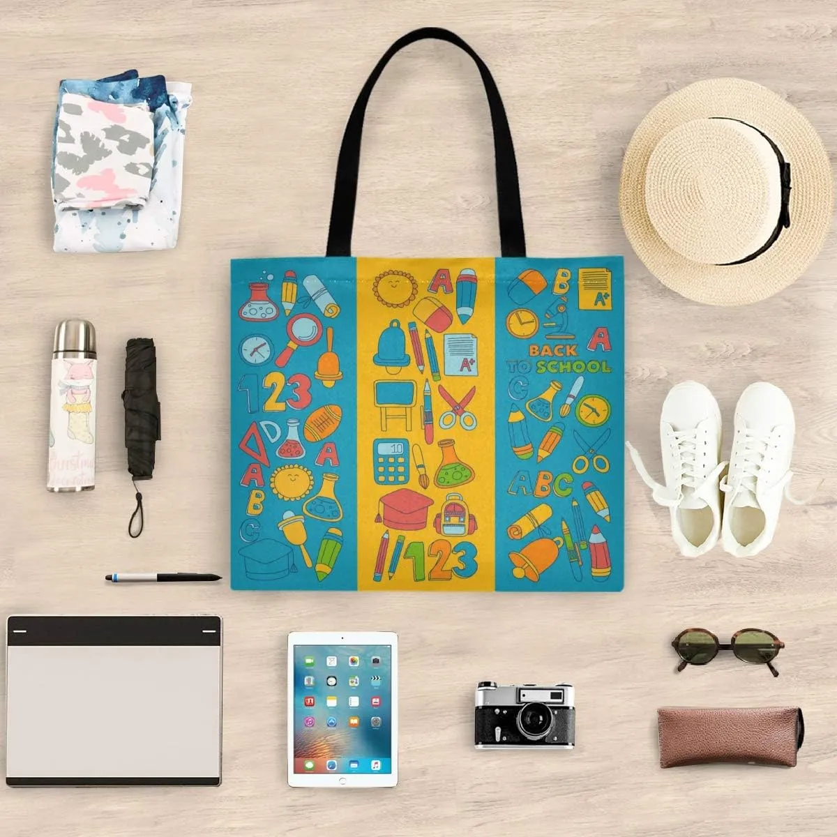 visesunny Women Fashion Handbags Tote Bag Shoulder Bag Top Handle Shopping Travel Bags for Gym Beach Travel Daily