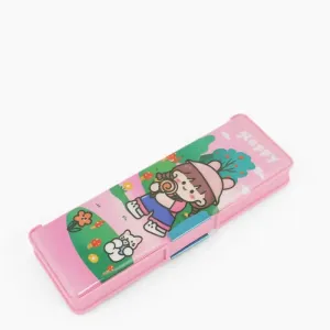 Vivin Happy Art Plastic Pencil Case