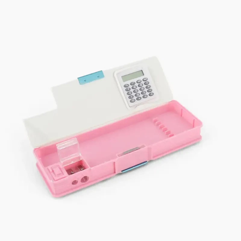 Vivin Unicorn Themed Pencil Case with Inbuilt Calculator