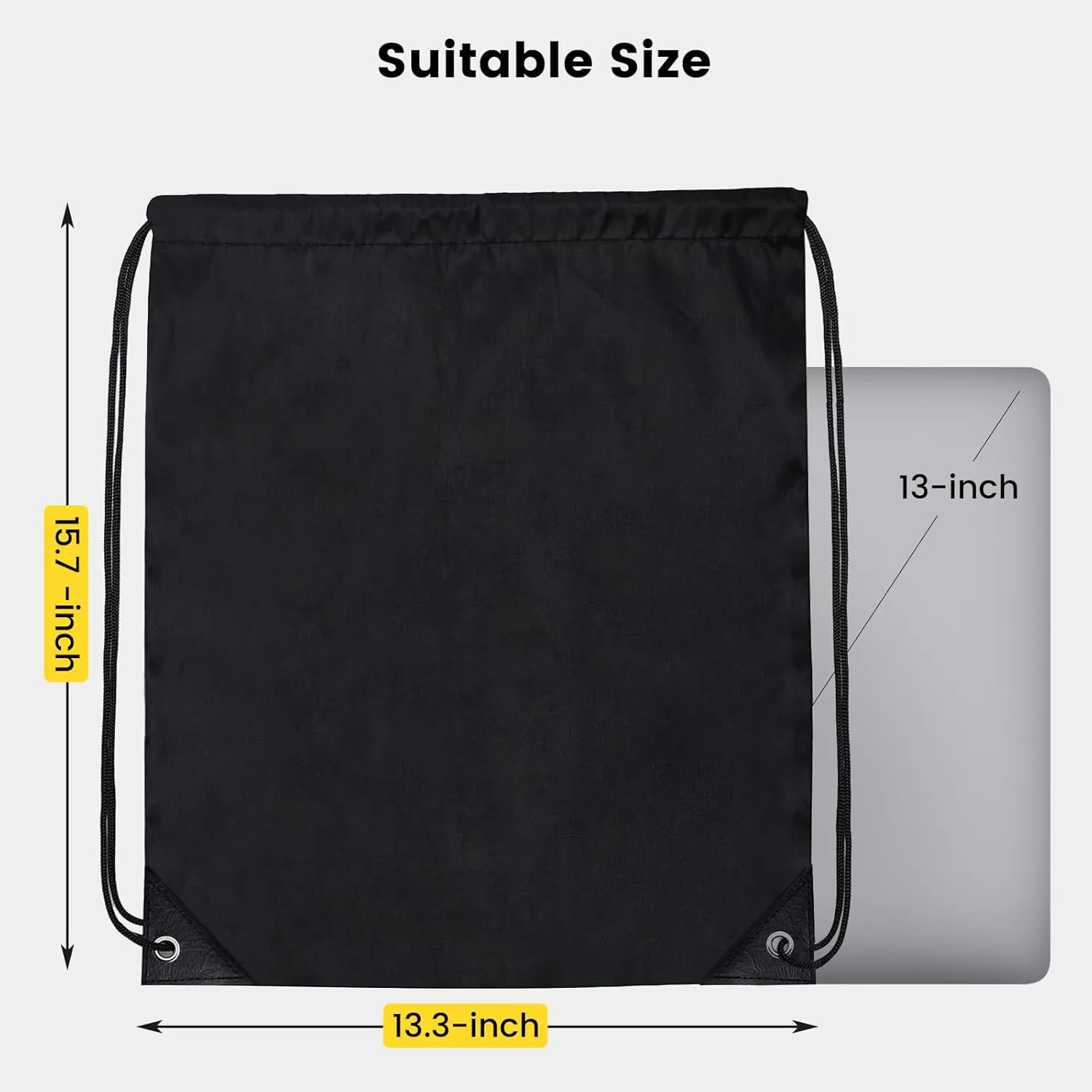 Vorspack Drawstring Backpack 100 Pieces for Party Gym Sport Trip