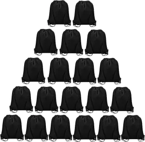 Vorspack Drawstring Backpack 100 Pieces for Party Gym Sport Trip