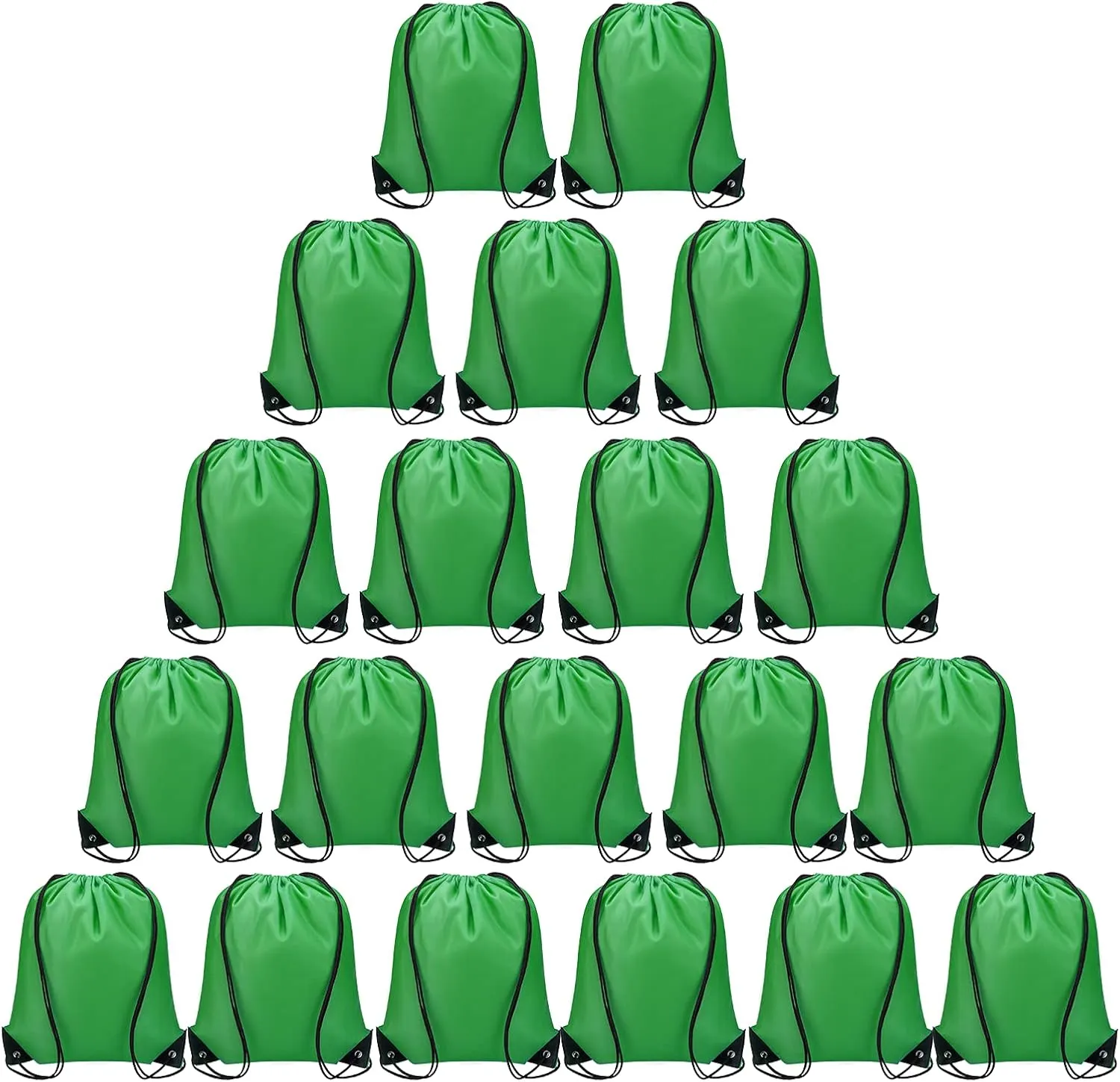Vorspack Drawstring Backpack 20 Pieces for Party Gym Sport Trip