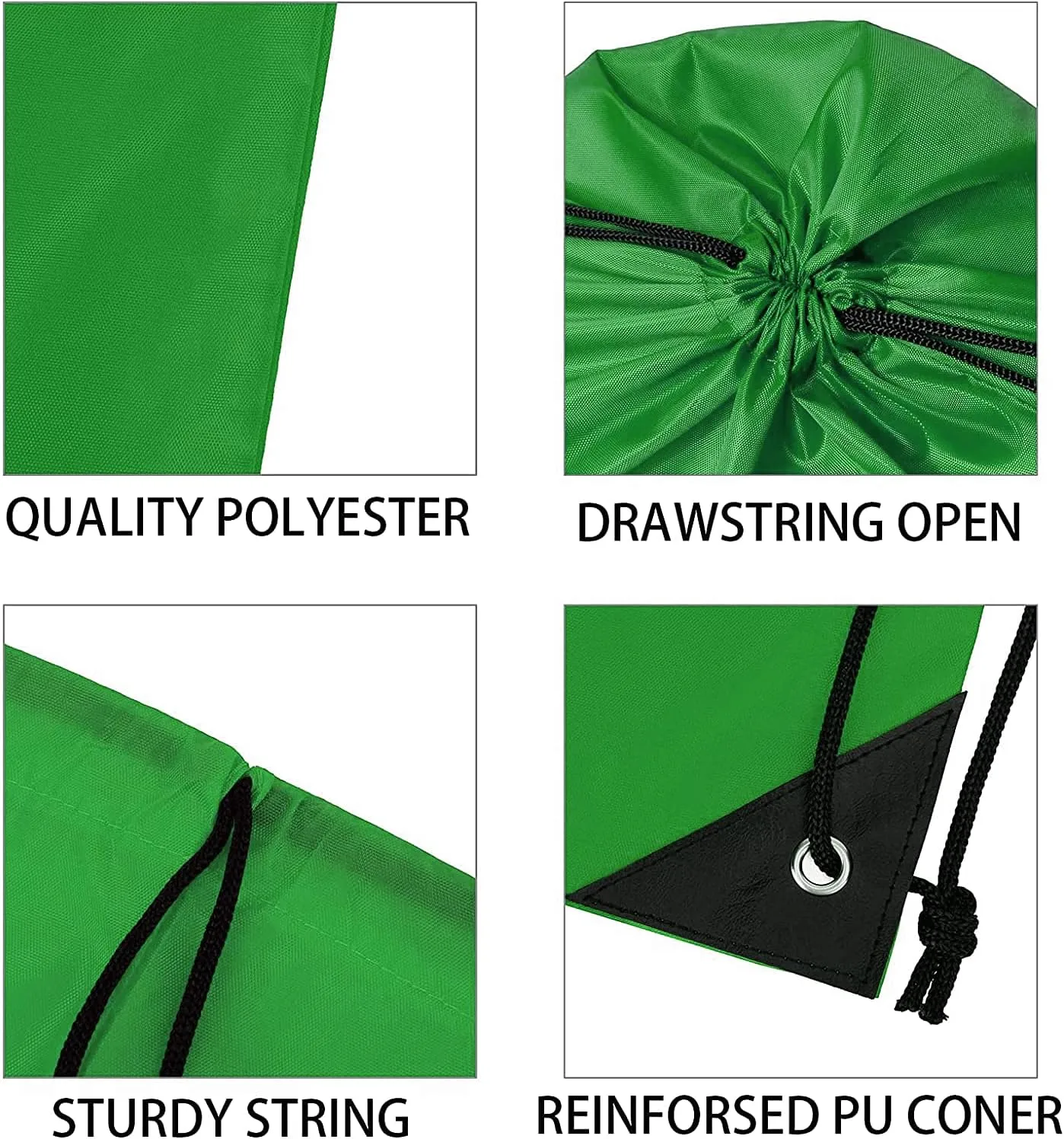 Vorspack Drawstring Backpack 20 Pieces for Party Gym Sport Trip