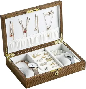 Watch Case Watch Storage Vintage Watch Box With Lock Jewelry Box Wooden Watch Storage Box Solid Wood Jewelry Box Watch Box