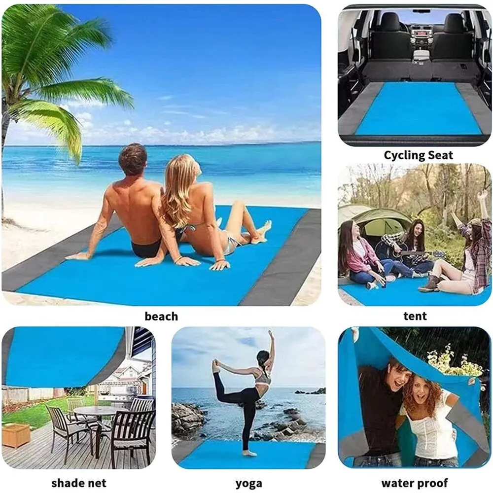 Waterproof Beach Blanket for Travel Camping and Outdoor Activities